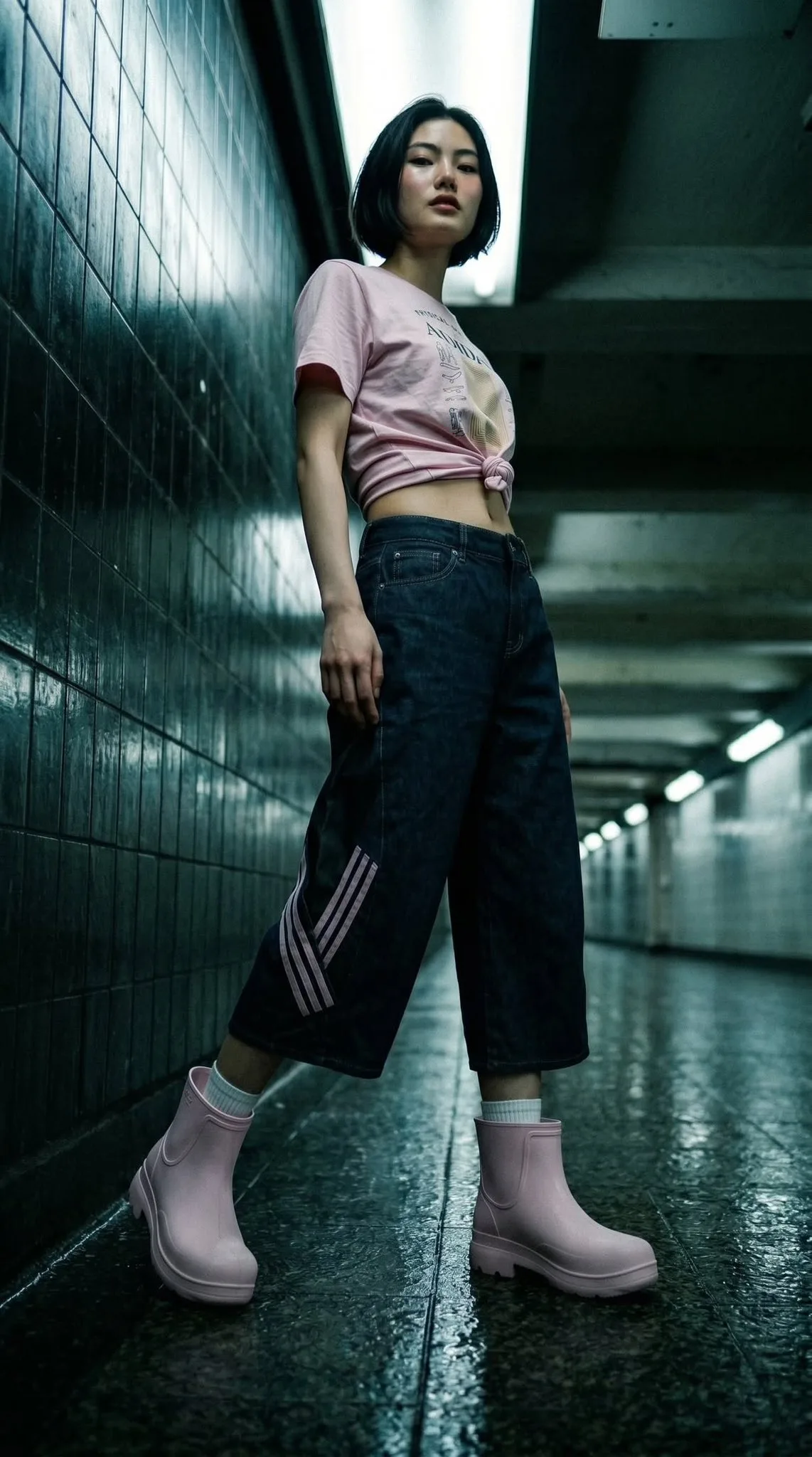 Ultra Realistic Editorial Fashion Photography Cyber Urban 2