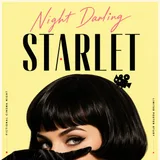 Fictional Hollywood Starlet Publicity Poster Bright Clean Graphic Publicity Visual V1 Schema