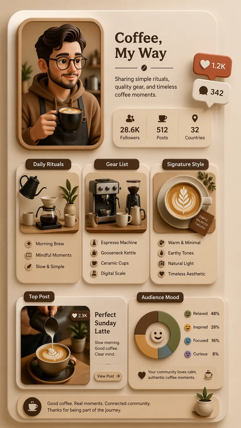 Xiaohongshu 3D Profile Card AI 2