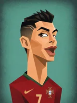 Create Funny Geometric Cubist Style Vector Caricature