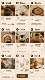 Xiaohongshu Nine Grid Life Guide Poster Xiaohongshu Nine Grid Life Guide V1 English Regeneration 01