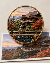 Miniature 3D Travel Souvenir Badge Poster Variant 01