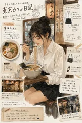 Illustrated Japanese Magazine Prompt Japanese Lifestyle Magazine