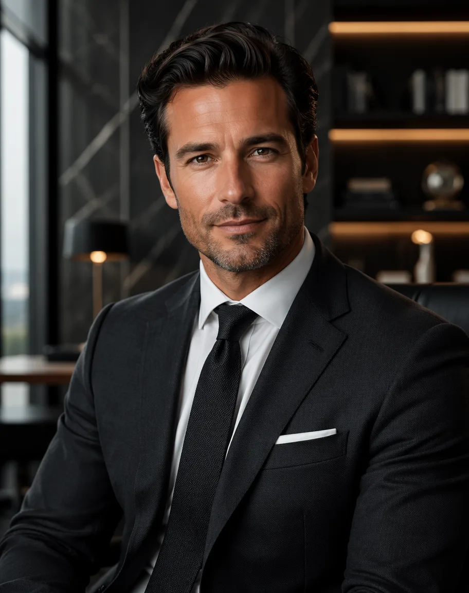Premium CEO Headshot Sample AI 2