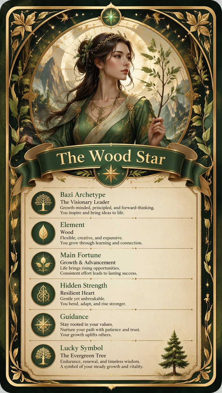Bazi Personal Tarot Card AI prompt example