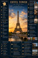 Design Premium Modern Infographic Illustration About Place