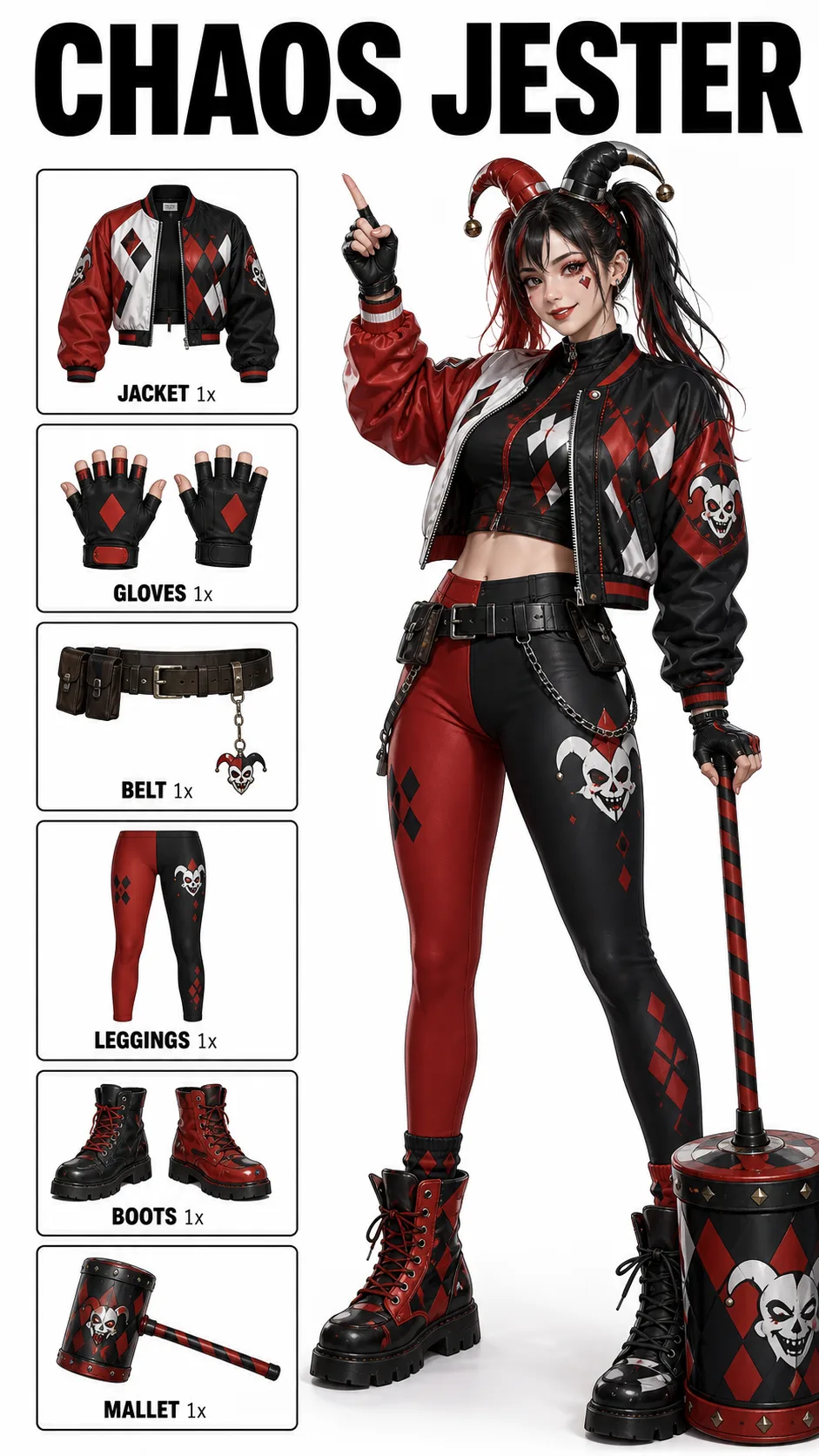 Cosplay Outfit Catalog Workflow AI 3