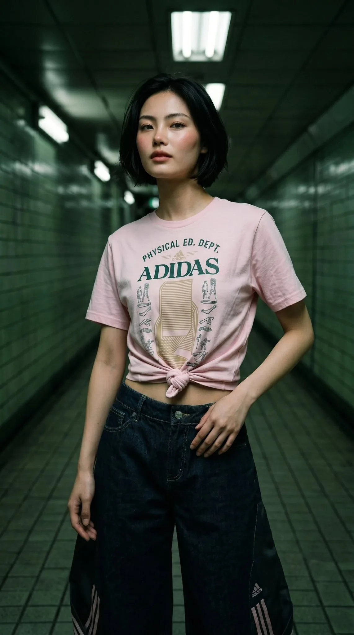 Ultra Realistic Editorial Fashion Photography Cyber Urban