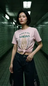 Ultra Realistic Editorial Fashion Photography Cyber Urban