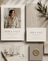 Minimal Creator Personal Brand Identity Mockup Variant 03