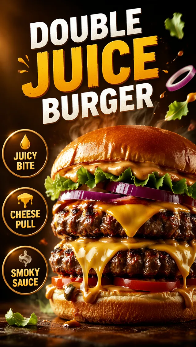 Reusable Food Commercial Poster prompt example