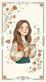 Create Cozy Japanese Inspired Whimsical Folk Art