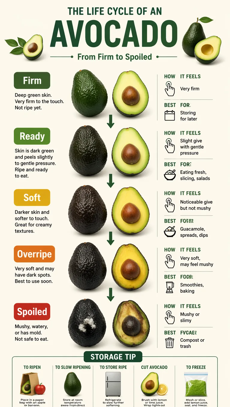 Single Food Life Cycle Infographic AI prompt example