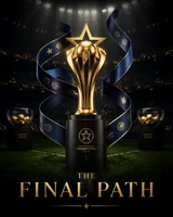 Matte black trophy premium poster The Final Path
