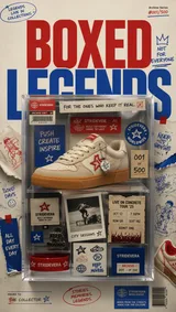 Premium youth-culture advertising poster Boxed Legends