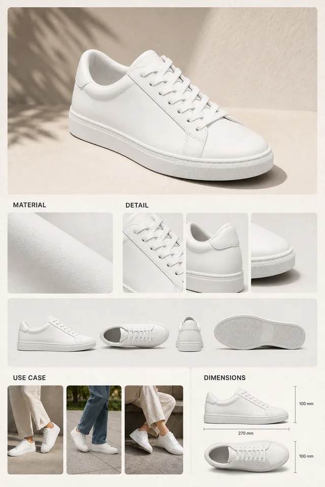 Image To Image Product Catalog Board AI prompt example