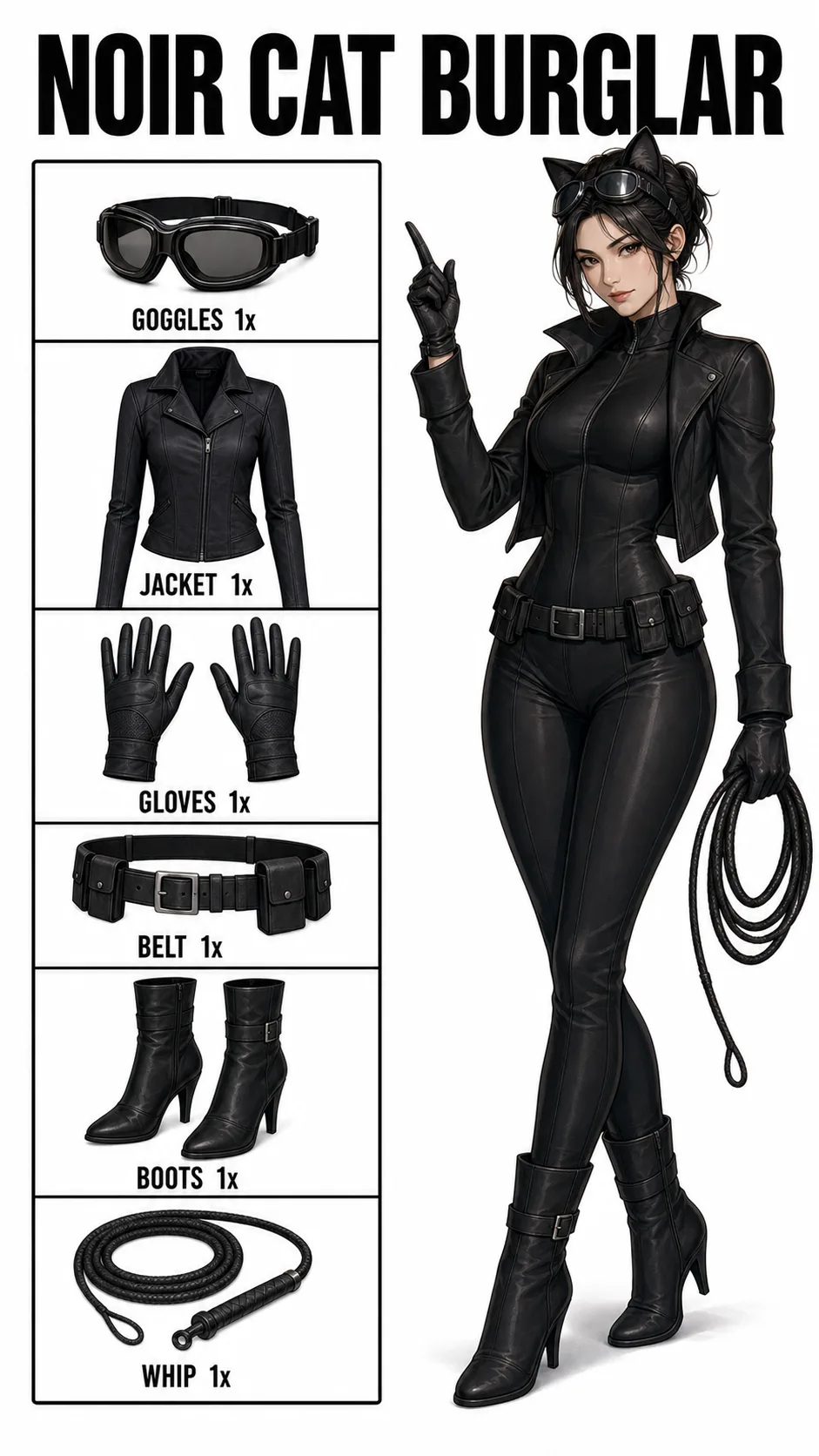 Cosplay Outfit Catalog Workflow AI 4