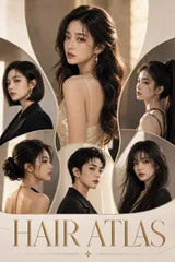 Cinematic Custom Hairstyle Editorial Poster Variant 01