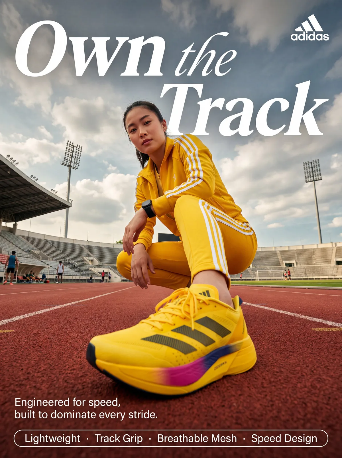 Adidas Running Shoe Campaign 2