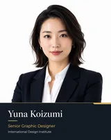 Formal Business Headshot Profile Poster Variant 01