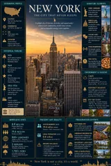 Design Premium Modern Infographic Illustration About Place
