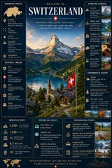 Design Premium Modern Infographic Illustration About Place