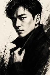 Startup Founder Editorial Portrait Noir Asian Male Founder