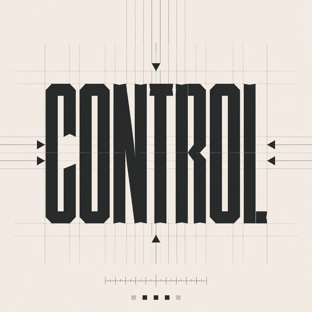 Semantic Typography Concept Poster AI 3