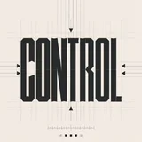 Semantic Typography Concept Poster Control Permission Measurement And Restraint Typ