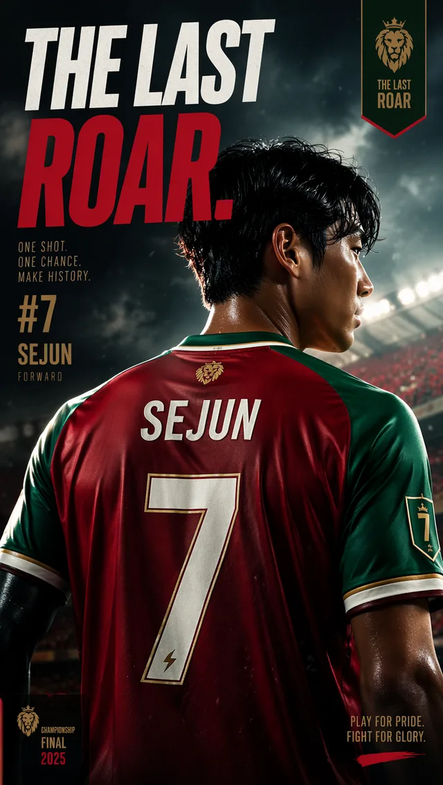 Reusable Sports Editorial Poster prompt example