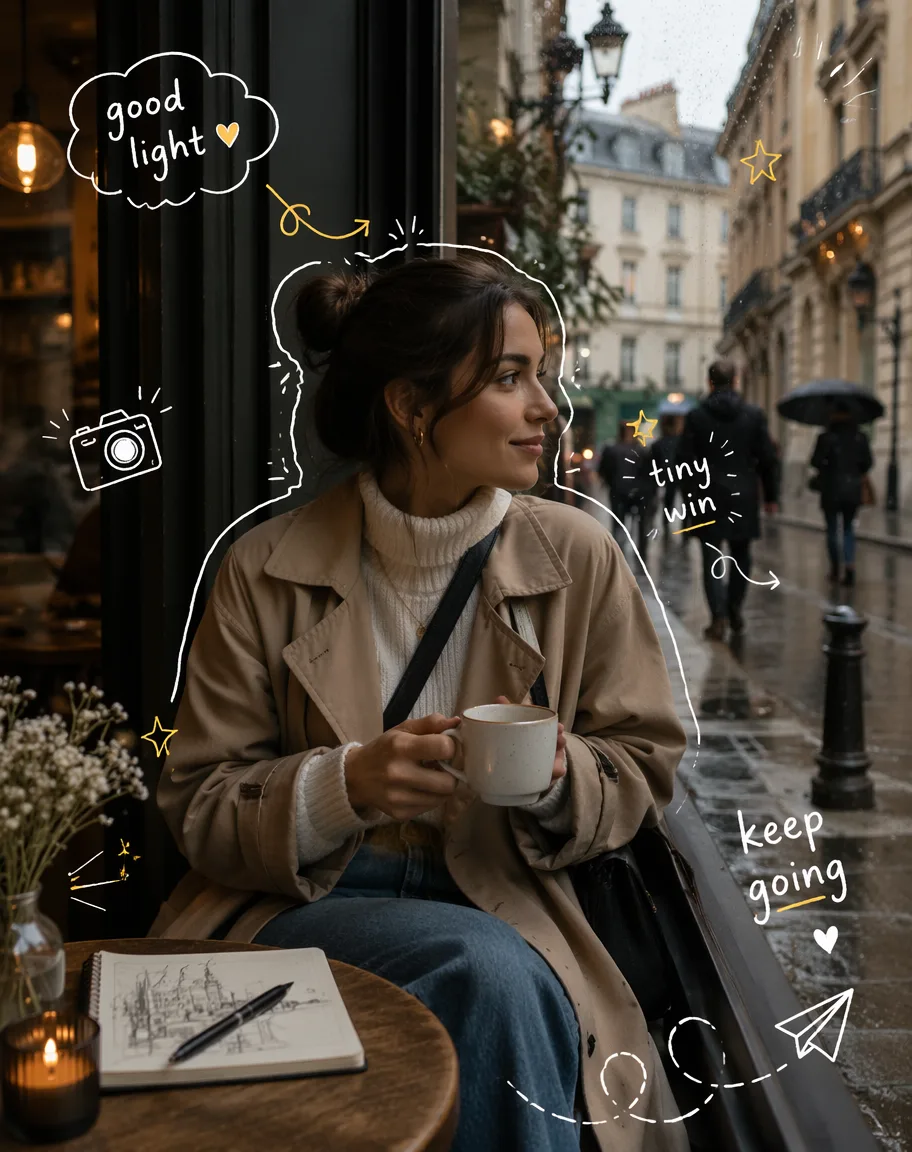Hand Drawn Photo Annotation Edit AI