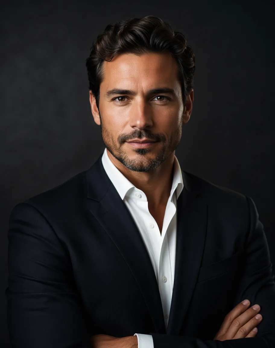 Premium CEO Headshot Sample AI