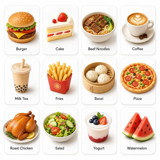 App Category Icon Grid AI prompt example