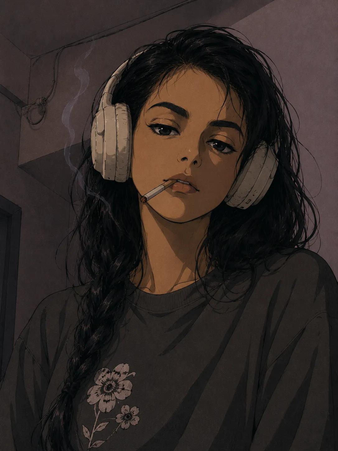 Stylized Anime Character Illustration 3