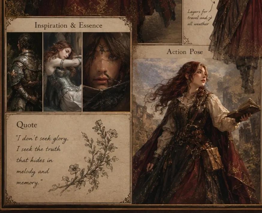 Renaissance Character Sheet 3